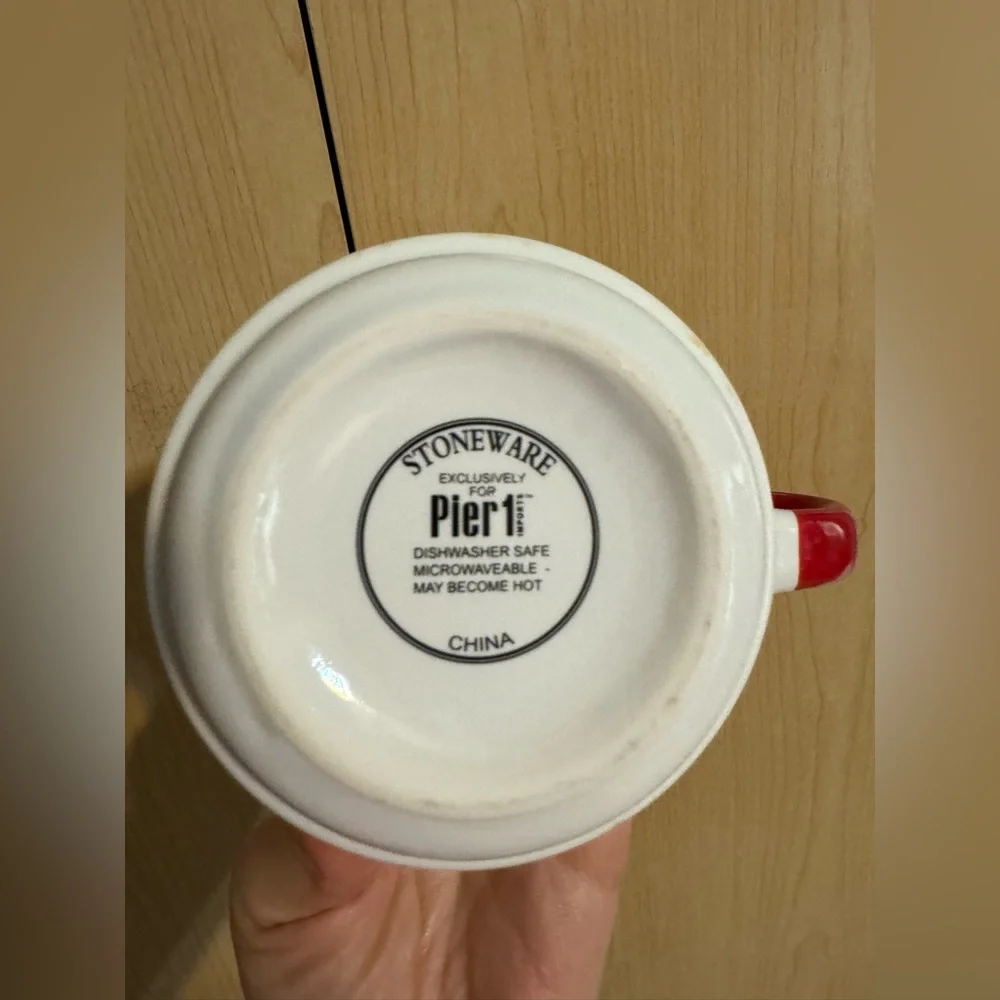 Pier 1 Christmas Cup Set